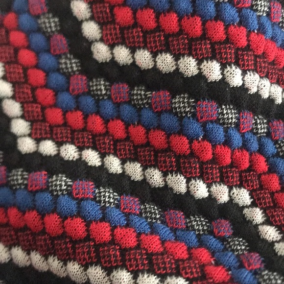 Kidpik Girls Colored Zigzag Short Sleeve Dress - Picture 4 of 10